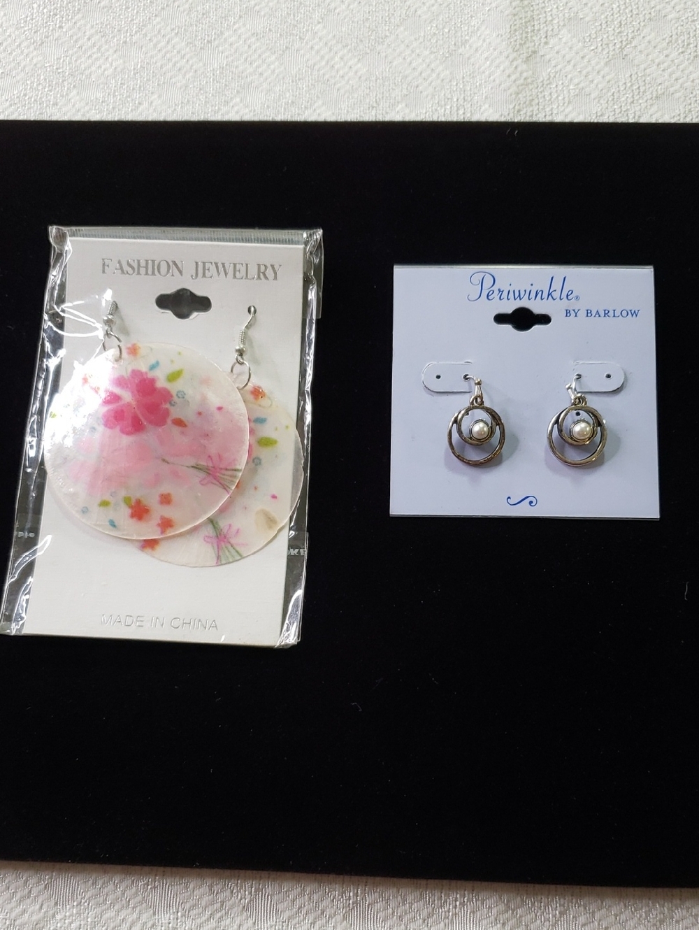 Earrings 2 Pair Pierced Barlow Fashion NWT